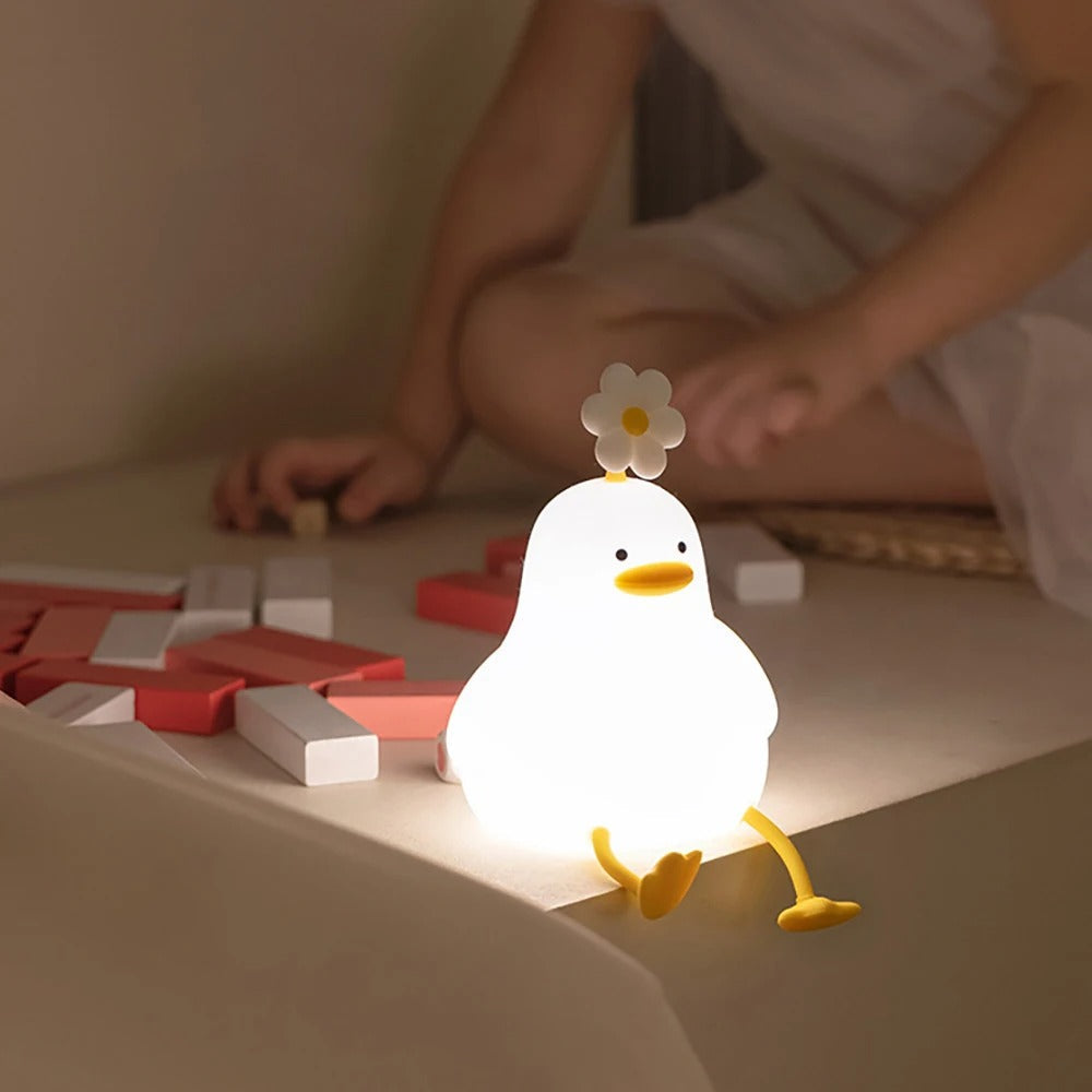 Flower Duck Night Lamp