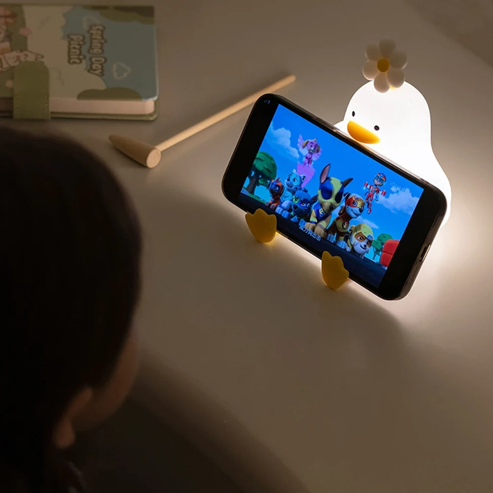 Flower Duck Night Lamp